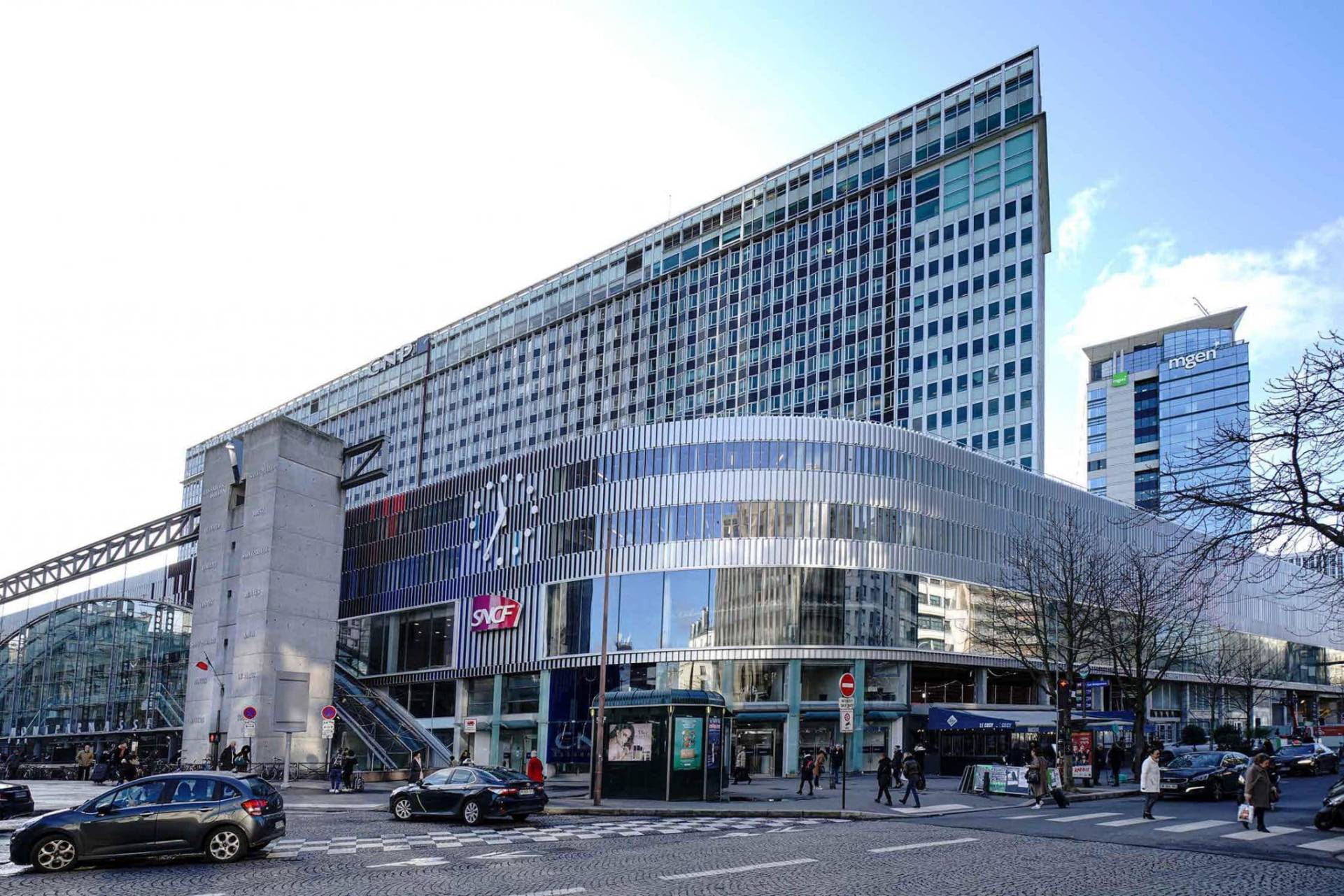 Devanture de la Gare de Montparnasse